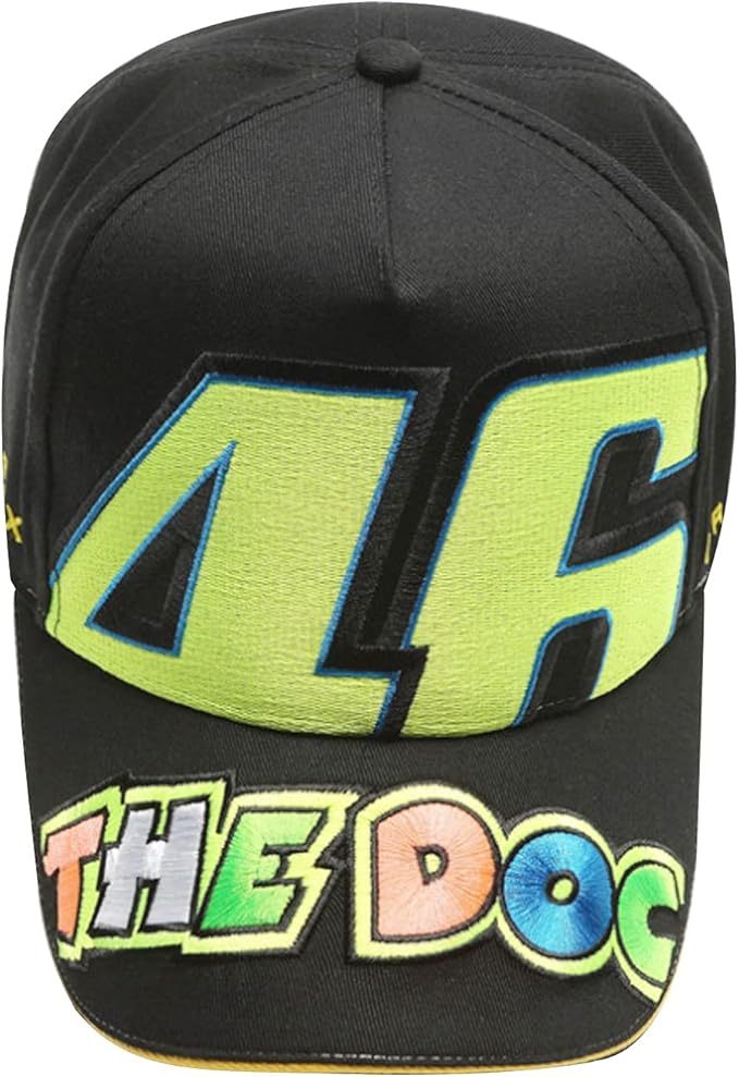 dwl 1 件 vr46 valentino rossi 棒球帽鸭舌帽中性款帽卡车司机帽